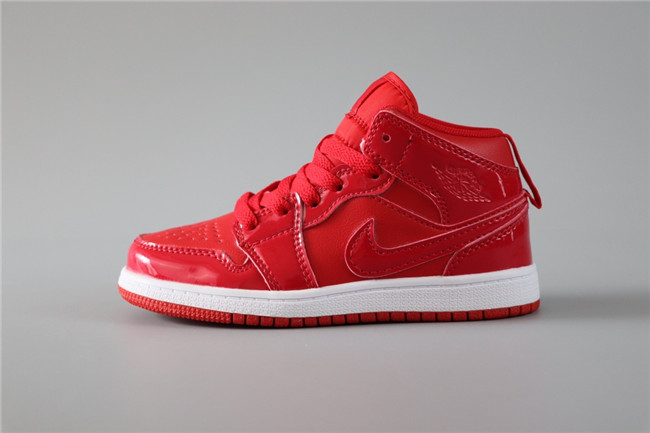 Youth Running Weapon Air Jordan 1 Red Shoes 094 Youth Running Weapon Air Jordan 1 Red Shoes 094